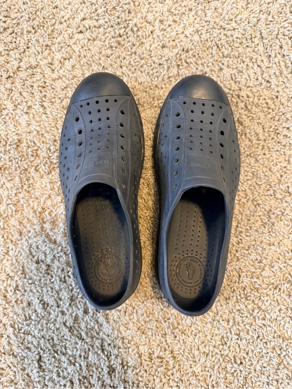 NATIVE Jefferson Slip-On Shoes - Black